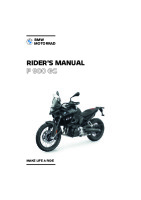 BMW F900GS - Owners Manual EN 2025